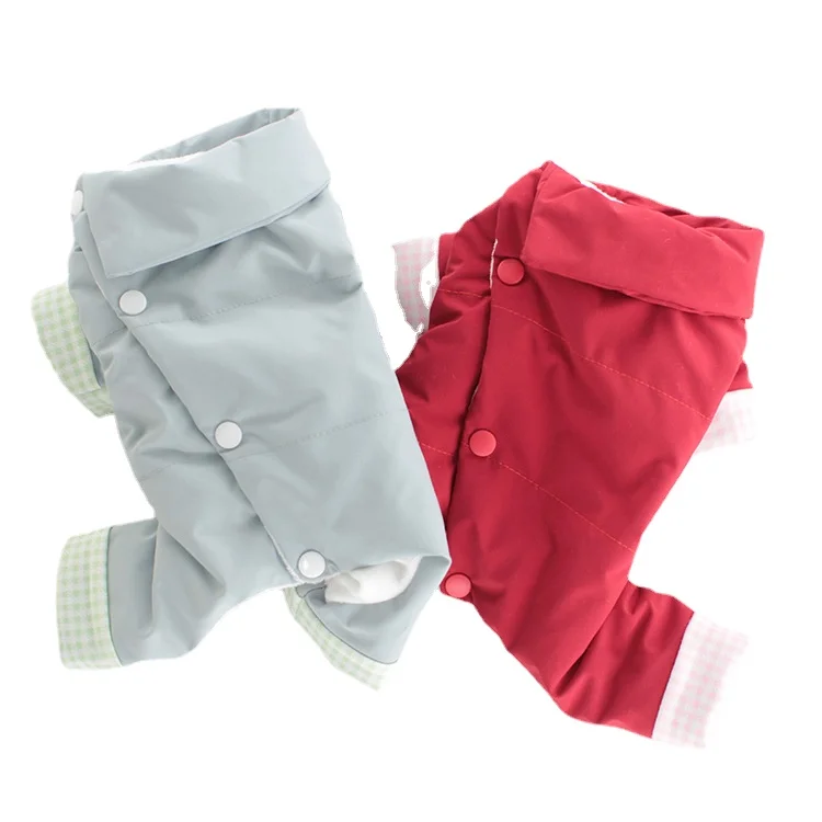 

Pet Clothes Four-legged Cotton-padded Clothes Warm in Autumn Winter Jacket Protective Clothing Cat Chihuahua Mainland China