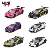 TSM MINIGT Lamborghini Huracan GT3 EVO Aventador Revuelto Alloy Diecast Cars Model Toy 1:64 Collection Christmas Gift 1