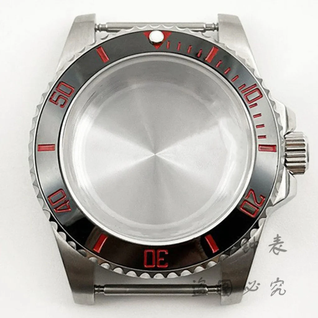 Deep Blue Bezel 40MM Diver Watch Case with Waterproof Sapphire Crystal