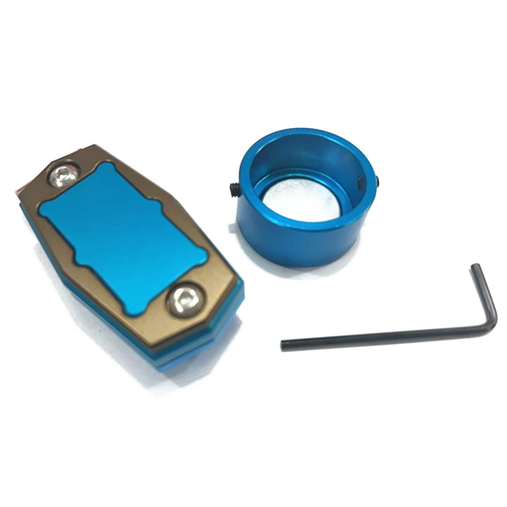 Billiard Magnetic Chalk Holder with Belt Clip Portable Chalk Case Mini with Wrench Pool Cue Snooker Accessories Practical Tool