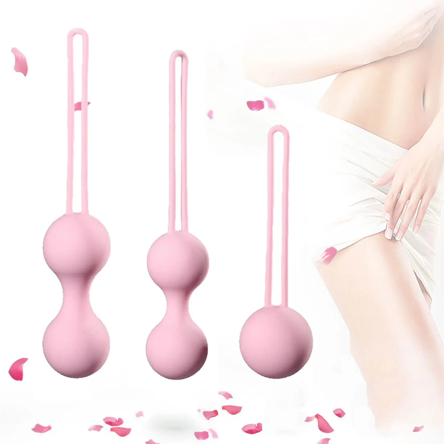 Silicone Vaginal Ball Kegel Exercise Safe Geisha Balls Muscle Vibrator Vagina Tighten Sex Toy For Women Physics Therapy |