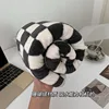 Checkerboard Plaid Bath Towel Soft Skin-Friendly Large Towels Comfortable Absorption Beach Towels Home Bathroom Towel Handtuch 4