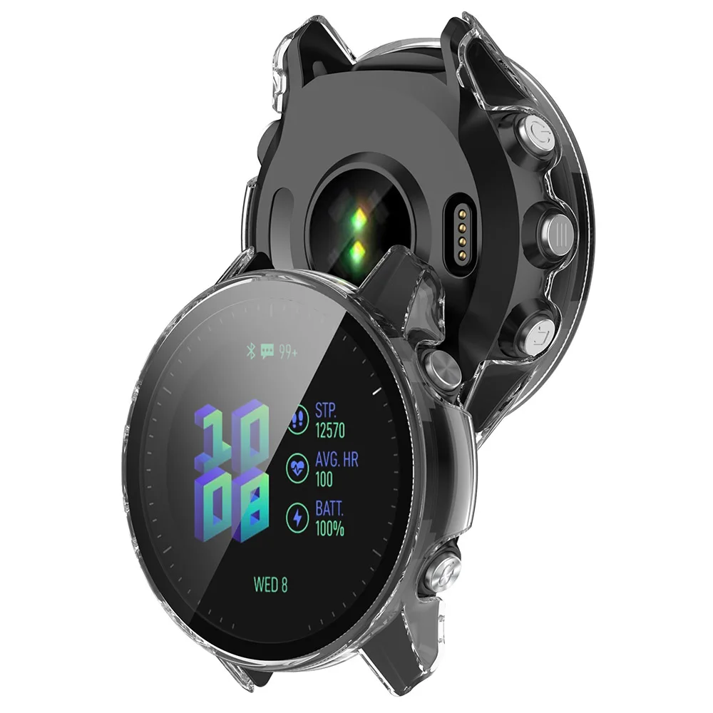 Protective Tempered Glass Watch Case with Screen Protector
