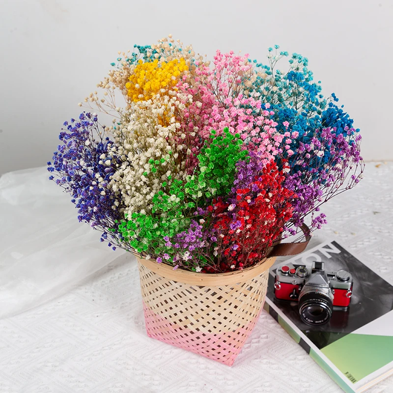 

Fresh Baby's Breath Natural Dried Flowers Preserved Gypsophila Paniculata Bohemia Home Decor For Wedding Arrangment Decoration