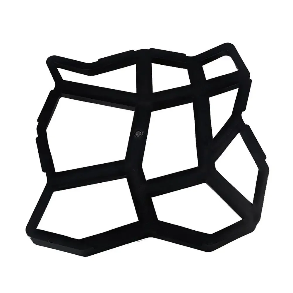 Garden Mold Walk Pavement Reusable DIY Manually Paving Cement Brick Stone Road Concrete Molds Manually Paving Garden Decoration