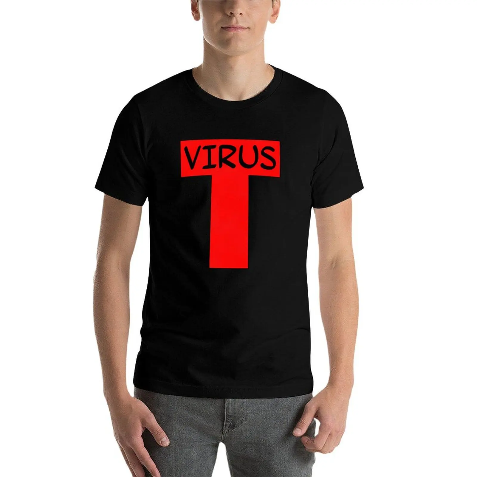 Gorillaz Graphic Solid Color Short Sleeve Tee