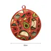 Hard-wearing Tortilla Warmer Pouch Portable Beautiful Practical Tortilla Warmer Insulated Fabric Storage Pouch 1