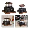 Japanese Alcohol Stove Cooking Pot Portable Steaming Rice Cooking Oolong Pot Outdoor Cooking Artifact Cooking Aluminum Pot 1