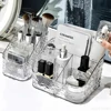 Makeup Storage Organizer Clear Skincare Organiser For Vanity Storage Box For Lipstick Cosmetic Organizer Perfume Holder 4