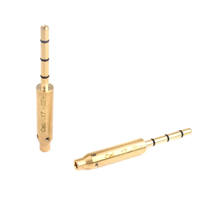 Cal .17 Laser Bore Sight .17HMR Laser Boresighter 17WSM Collimator for Rifle and Pistol with Battery 17 Poiner