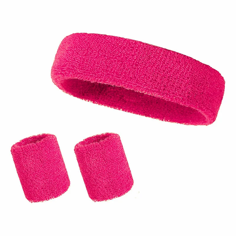Sports Headband Running Yoga Cycling Sweat Absorption Badminton Tennis Perspirant