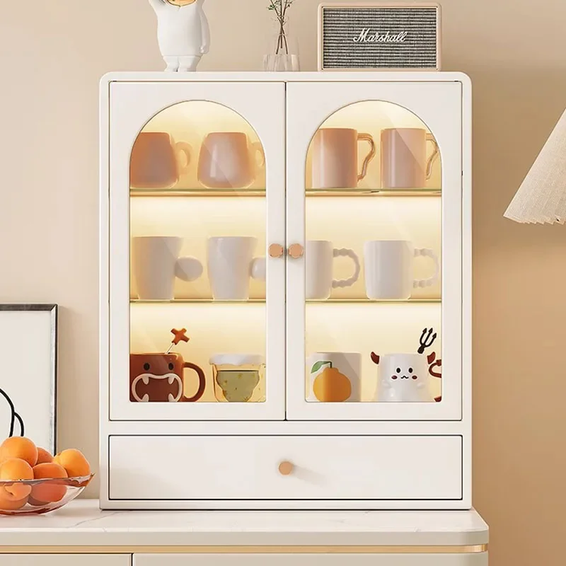 Kitchen Auxiliary Table Sideboard Prefab Furniture Organizer Room Living Chairs et Cabinet Shelf Multifunctional Aesthetic