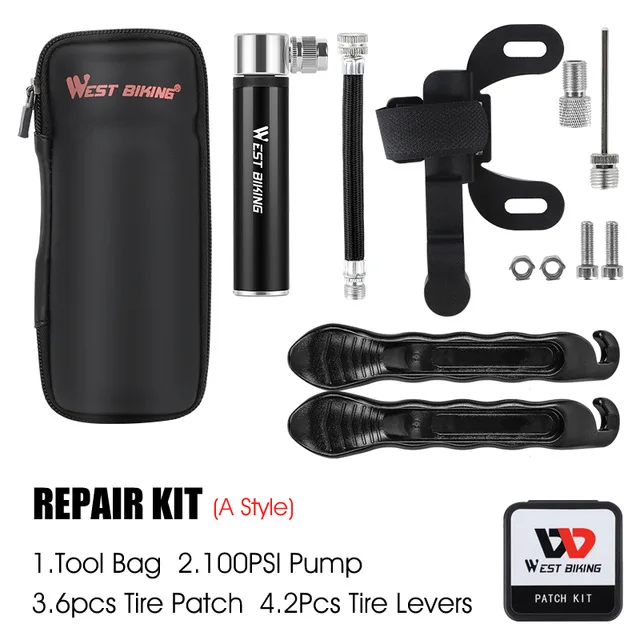 WEST RADFAHREN Fahrrad Werkzeuge Tasche Fahrrad Lagerung Box Tragbare Fahrrad Flasche Werkzeug Tasche Wasserdichte Straße MTB Radfahren Fahrrad Reparatur Tasche – Detail 10