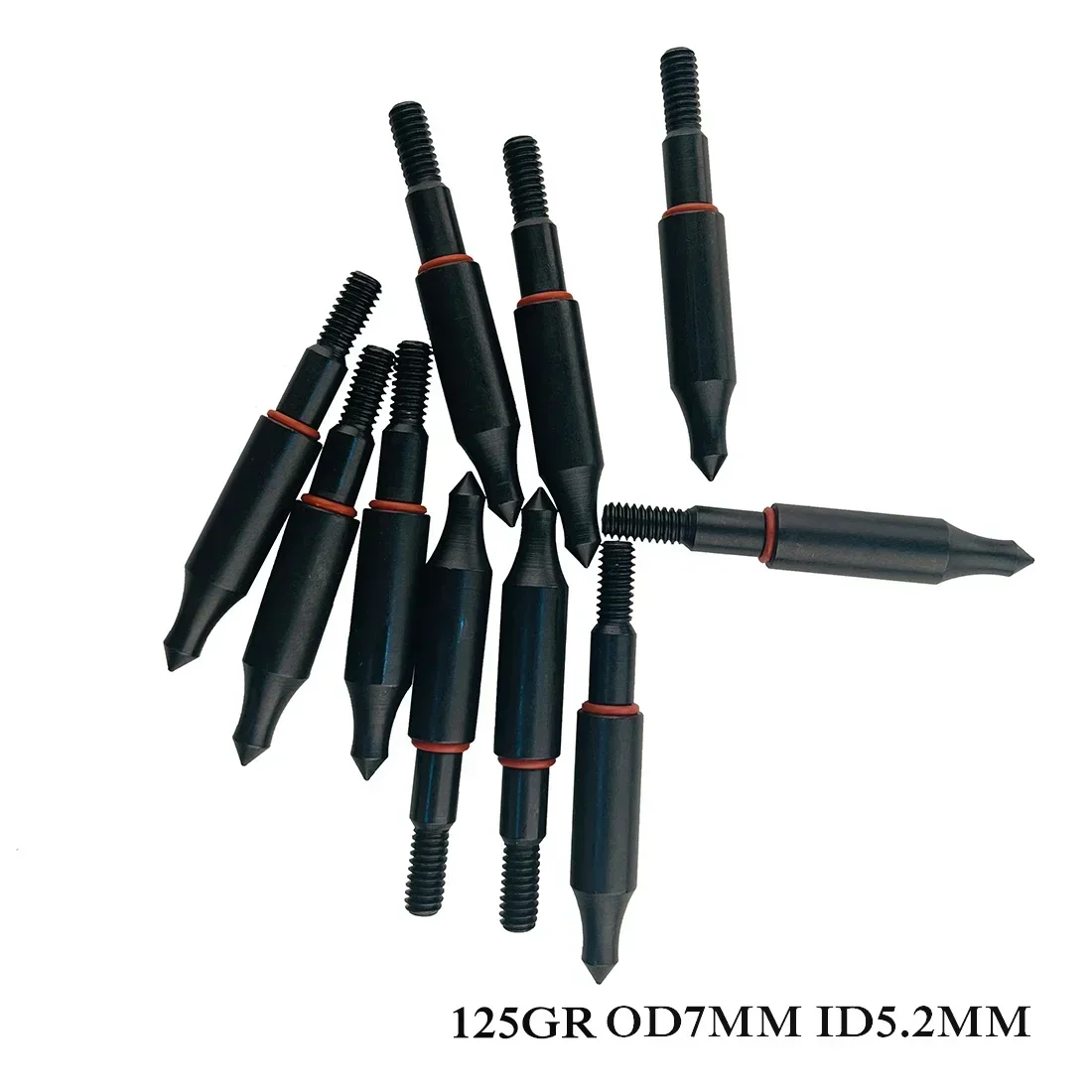 Archery Arrowhead Archery Arrows Hunting Arrow Points Tips Carbon Shaft Broadheads 8-32/5-16 9-32/11-32 75 100 125 Grain 15Pcs