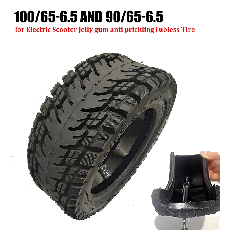 

Ulip 11 дюймов 100/65-6,5 бескамерная шина 90/65-6,5 железная клейкая Антипрокольная вакуумная шина аксессуары для внедорожного скутера
