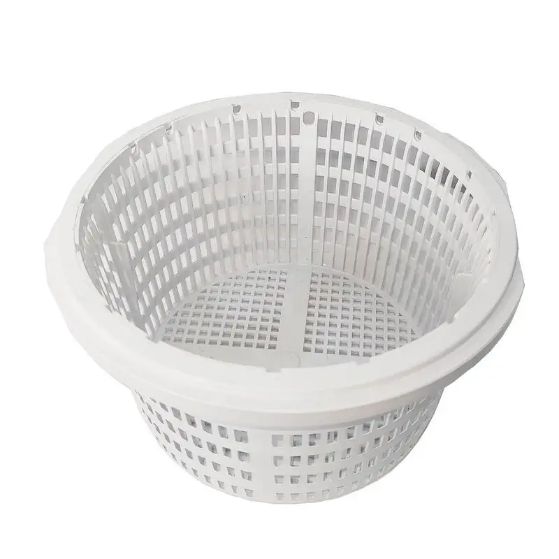 Pool Skimmer Filter Basket with Handle ABS Swimming Pool Leaf Skimmer Basket Cleaning Skimmer Filter Basket for Swimming Pool