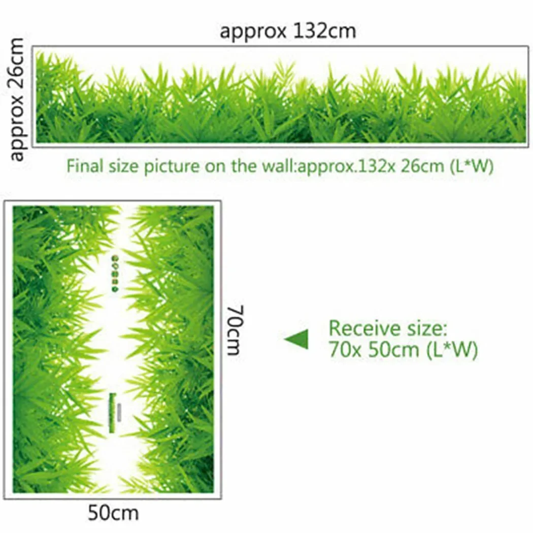 Waterproof Wall Stickers 26*132cm Bedroom Cafe Decor Living Room Office PVC Self-adhesive Tile New High Quality