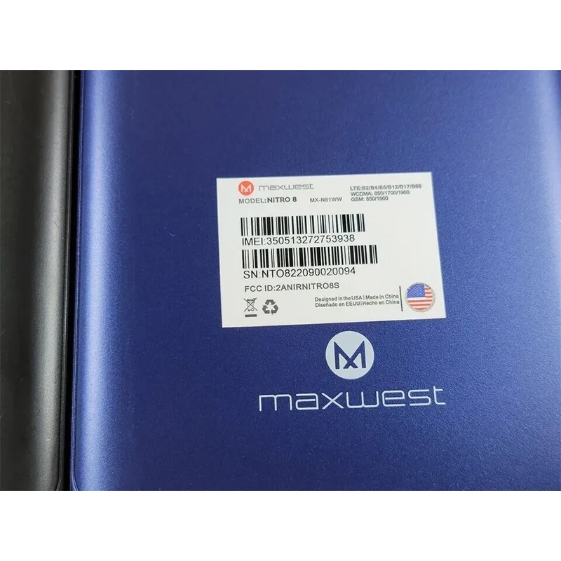 Maxwest Nitro 8 태블릿 용량 성 터치 스크린 디지타이저 센서 외부 ??유리 패널 MX-N81WW 교체 용 8 인치 새 제품
