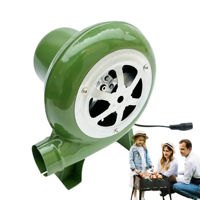 

Ac/DC Blower 12V Variable Speed Blower Exquisite Electric Blower Fan Blacksmith Forge Blower Multifunctional Sturdy BBQ