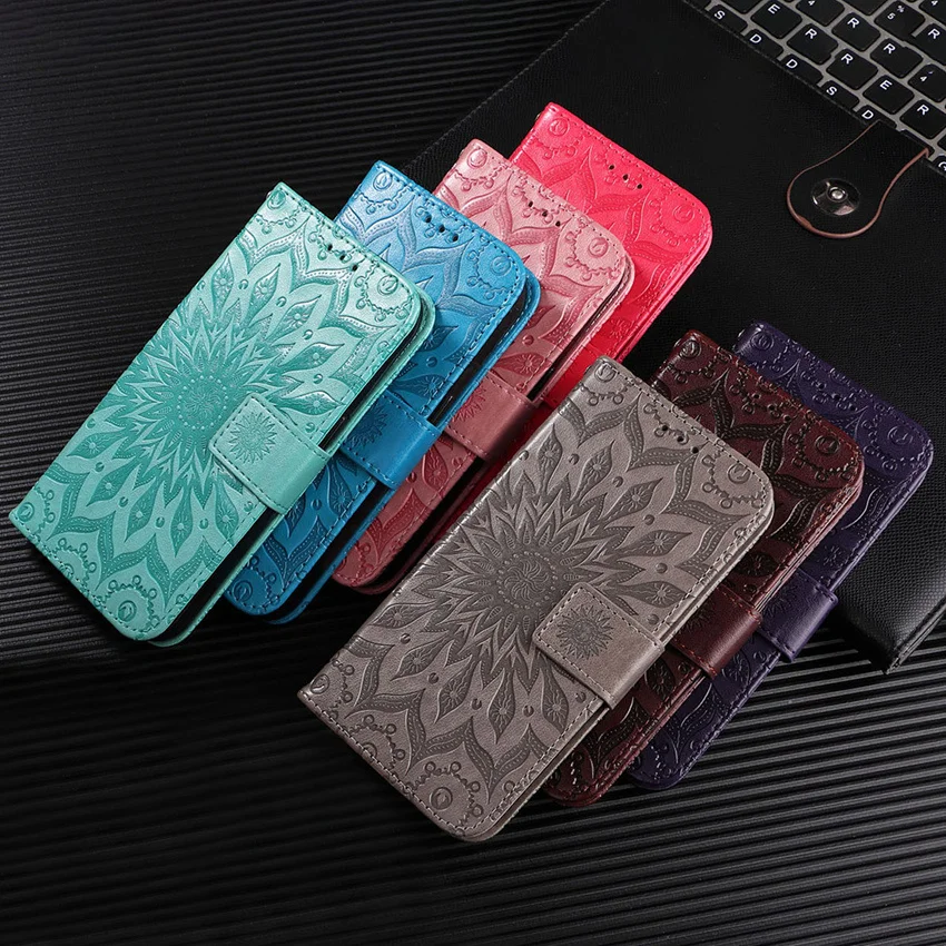 

Кожаный чехол-книжка с мандалой для OPPO A15 A17 A1K A5 A3S A52 A72 A92 A53 A53S A33 A32 A55 A54 A16 A57 A77 A7