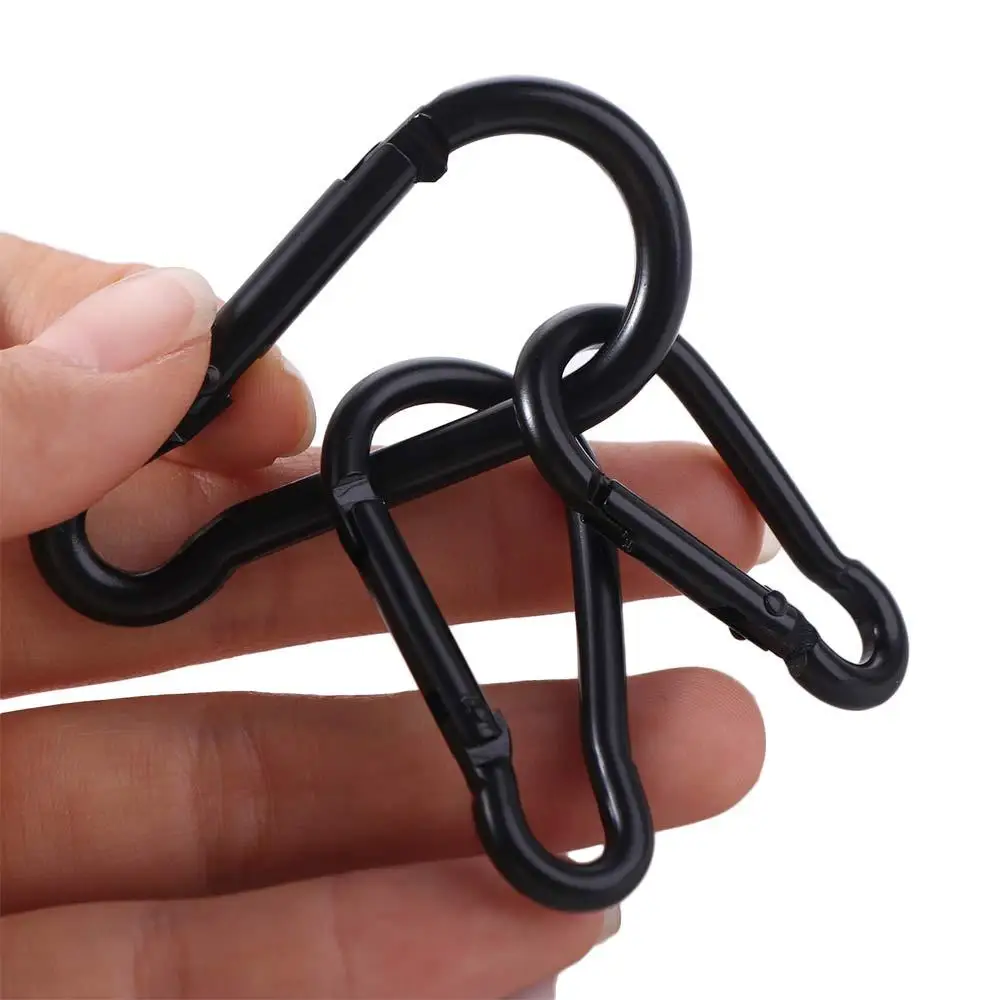 5 stücke Kürbis Geformt Kürbis Karabiner Schlüsselbund Quick Link Lock Ring Bergsteigen Haken Schützen Langlebig Kürbis Sicherheit Schnalle – Detail 10