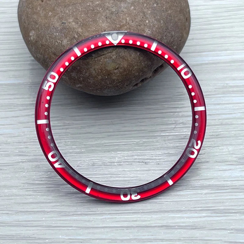 Premium Resin Metal Watch Bezel Insert