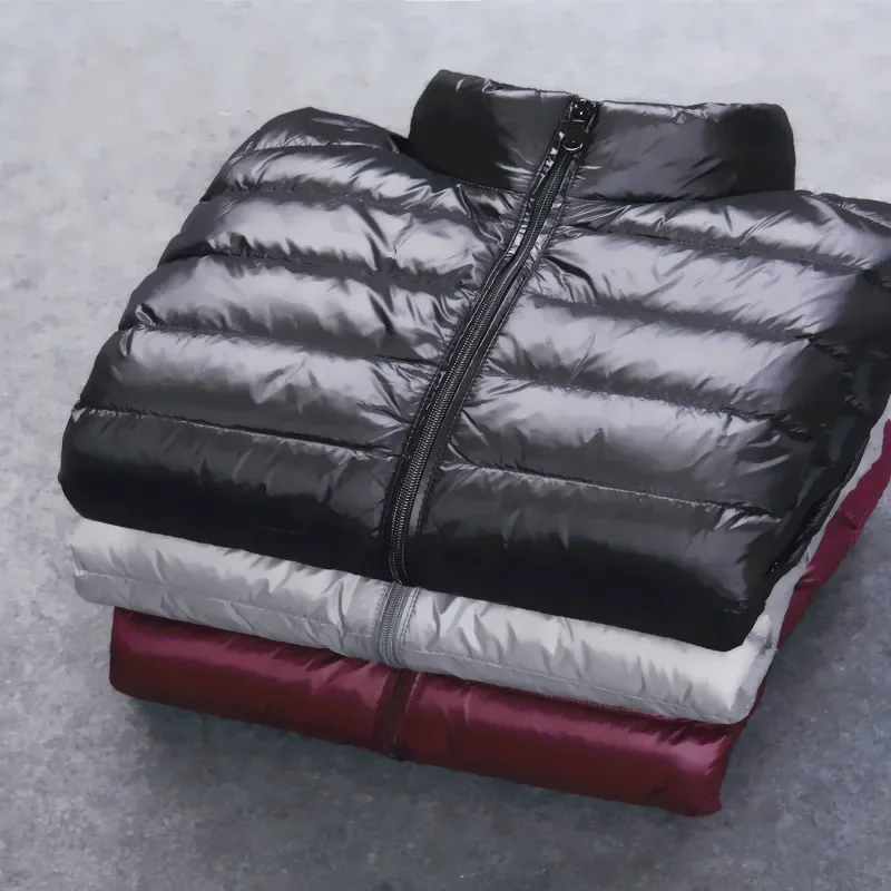 Plus Size 11XL Men's Puffer Jackets Autumn Winter Lightweight Packable White Duck Down Fat Casual Coats Feather Parka down jacket mens jacket