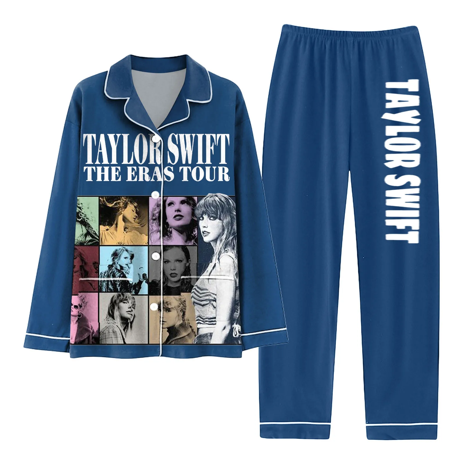 

Matching-Set Sleepwear Taylor Printed Swift Seriors Shirts&Trousers Pants T-Shirt Pijama-Set Lounge Christmas Home-Wear Pajamas
