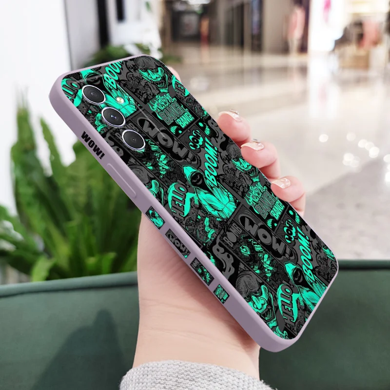 Sleek Blackened Clown Phone Case