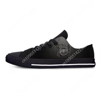 Slayer Heavy Metal Rock Band Music Fashion Funny Casual Cloth Shoes Low Top Lightweight Breathable 3D Printed Men women Sneakers 2
