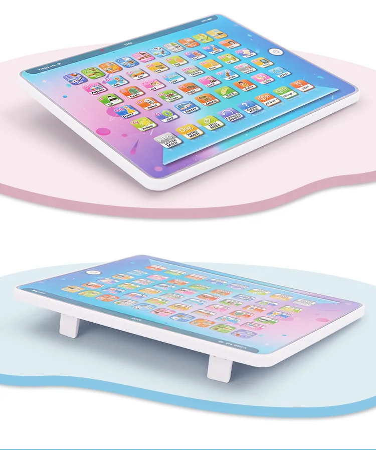 Kids Learning Machine Toys English Point Reading Machine Luminous Early Educational Cognition Montessori Children's Toys Gift 4