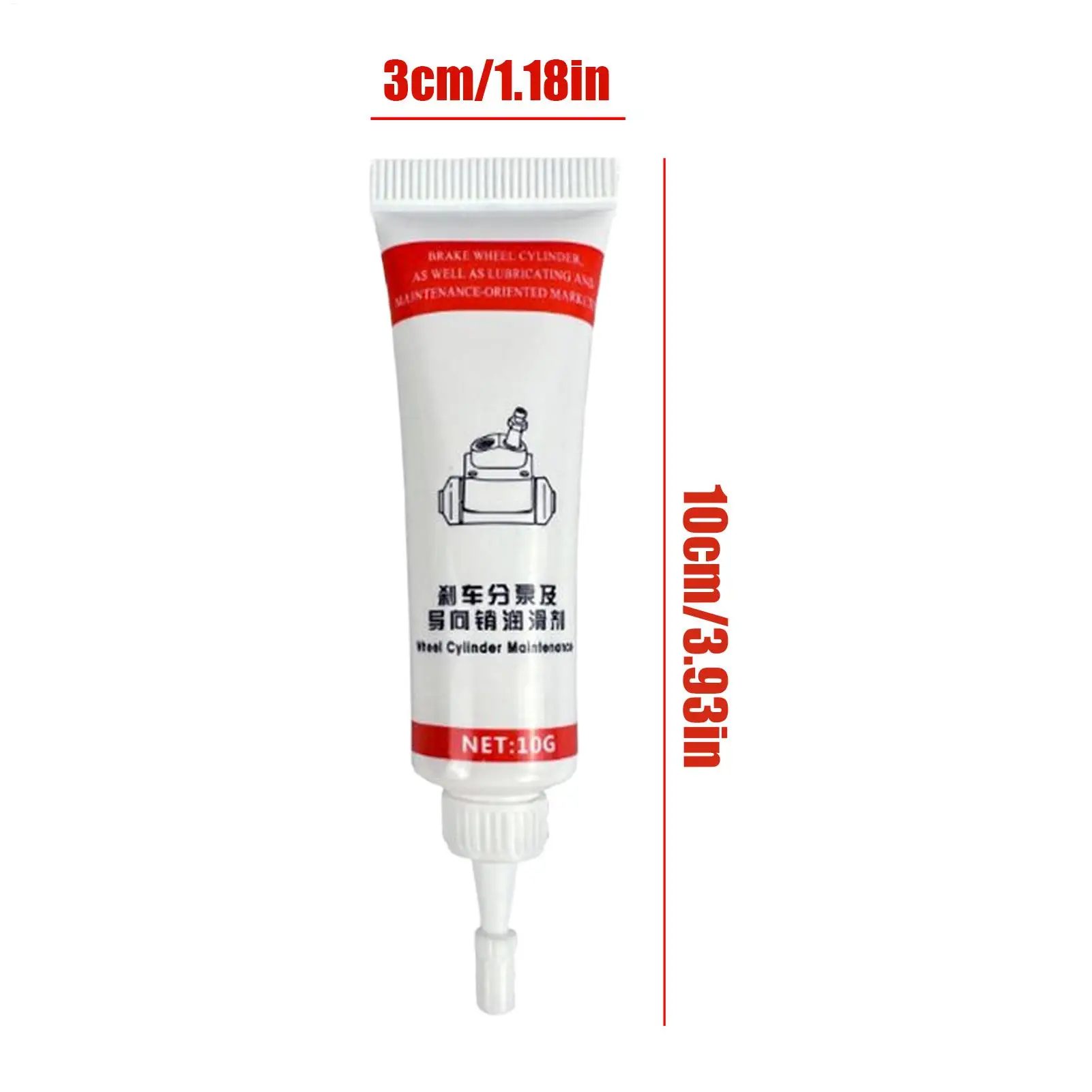 Brake Lubricant Rust Squeal Eliminating Brake Lubricant Moisture Proof Car Lubrication Protection for Smooth Braking Performance