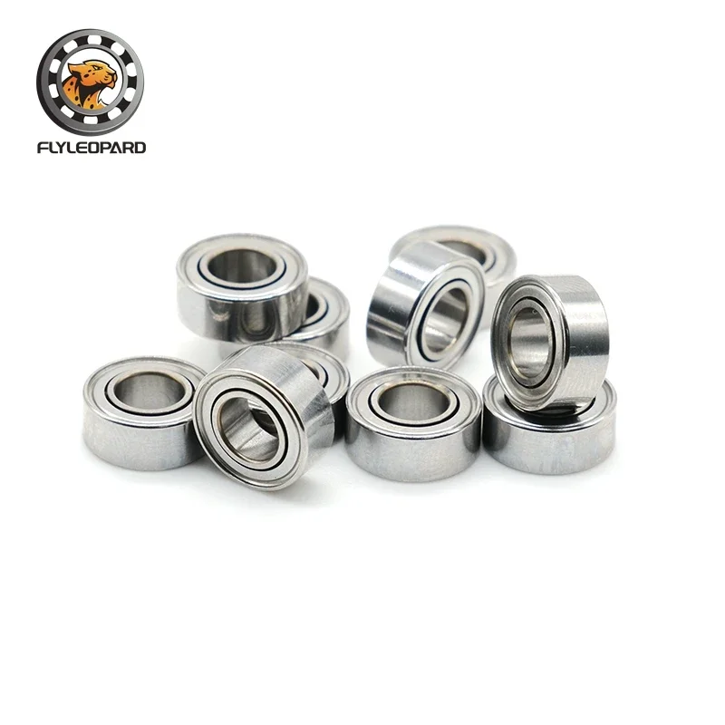 thumbnail image 1 of 2 rodamientos de acero inoxidable ABEC-9 SMR95ZZ de 5 x 9 x 3 mm para manijas de carrete de pesca DAIWA, SHIMANO y Abu Garcia, 1 of 4