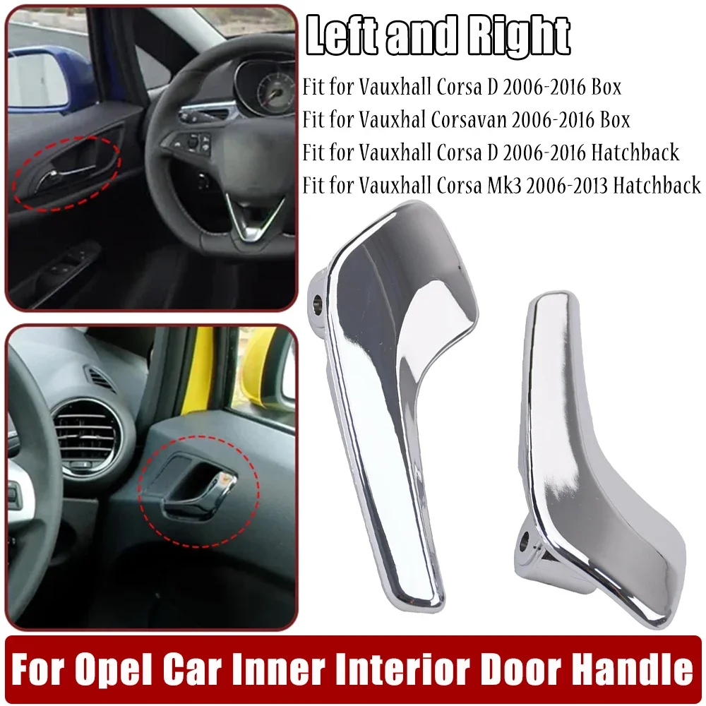 Chrome Door Handle - Driver Side, Left or Right