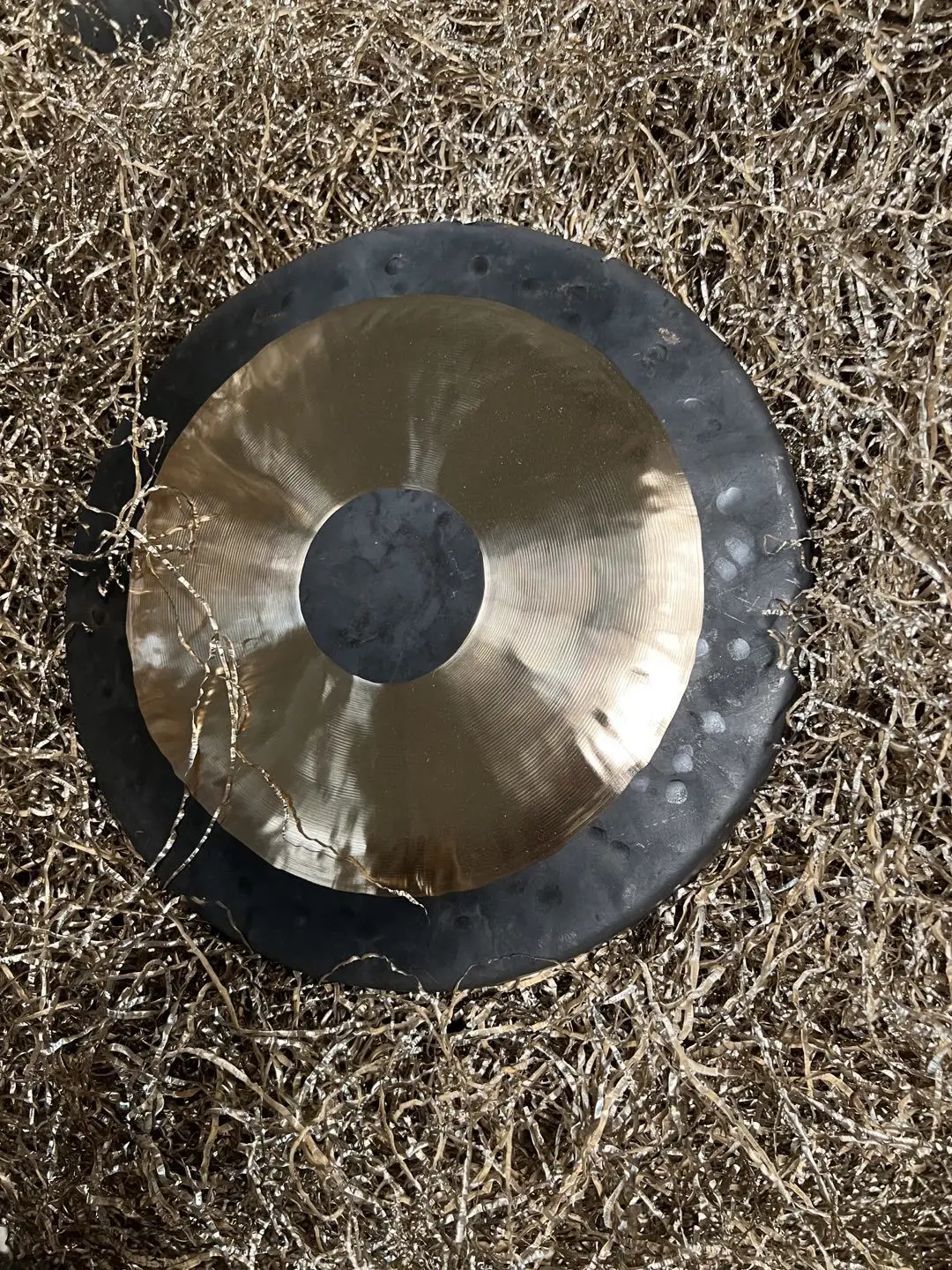 Handmade Chau Gong 10 inch Gong with Stand Percussion Instrument