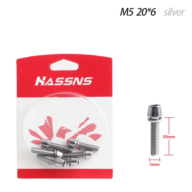 HA M5x20MM Silver