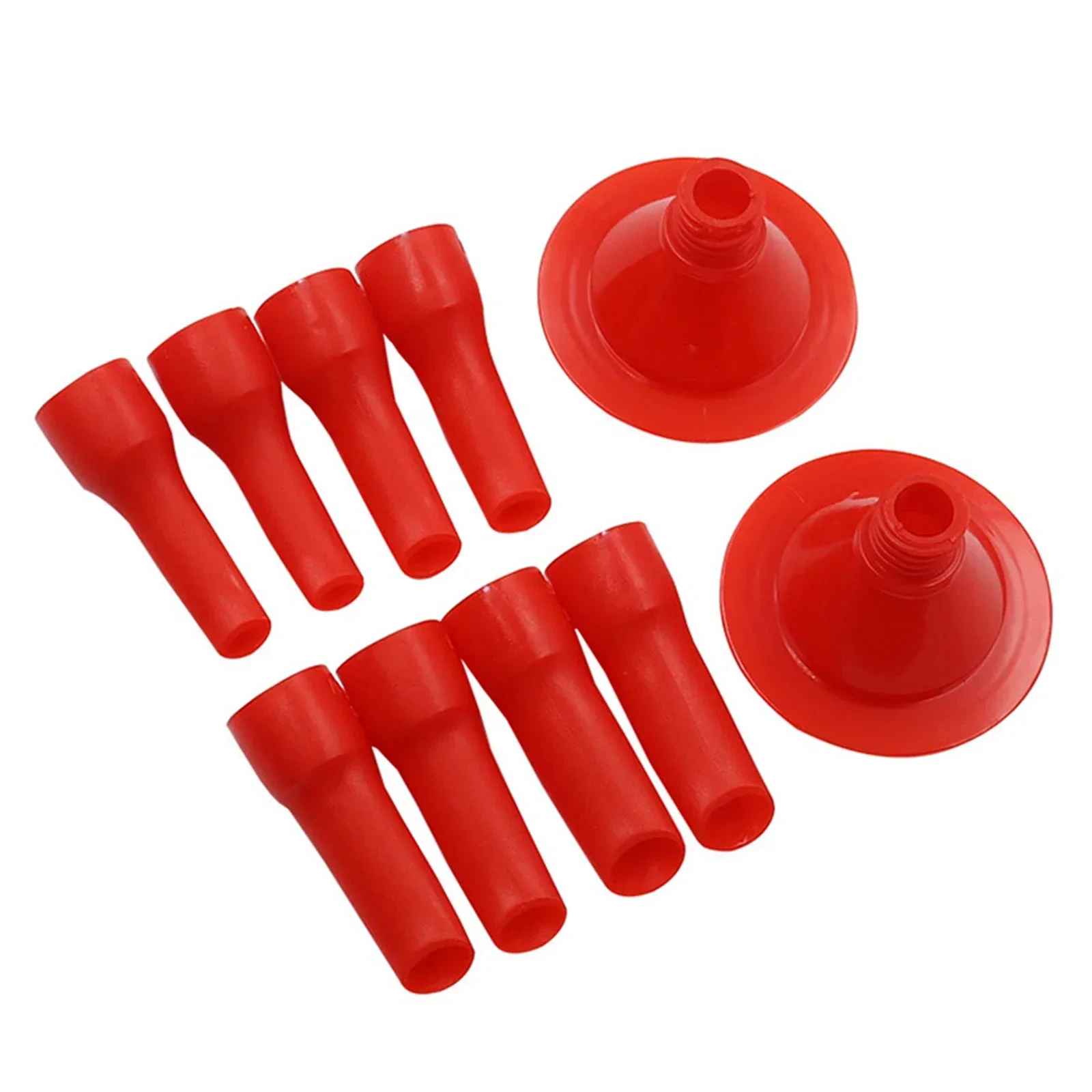 8+2pcs Glass Glue Caulking Nozzle Sealant Tool For Home Floor Windows Gap Filling Glue Tip Mouth Construction Tools