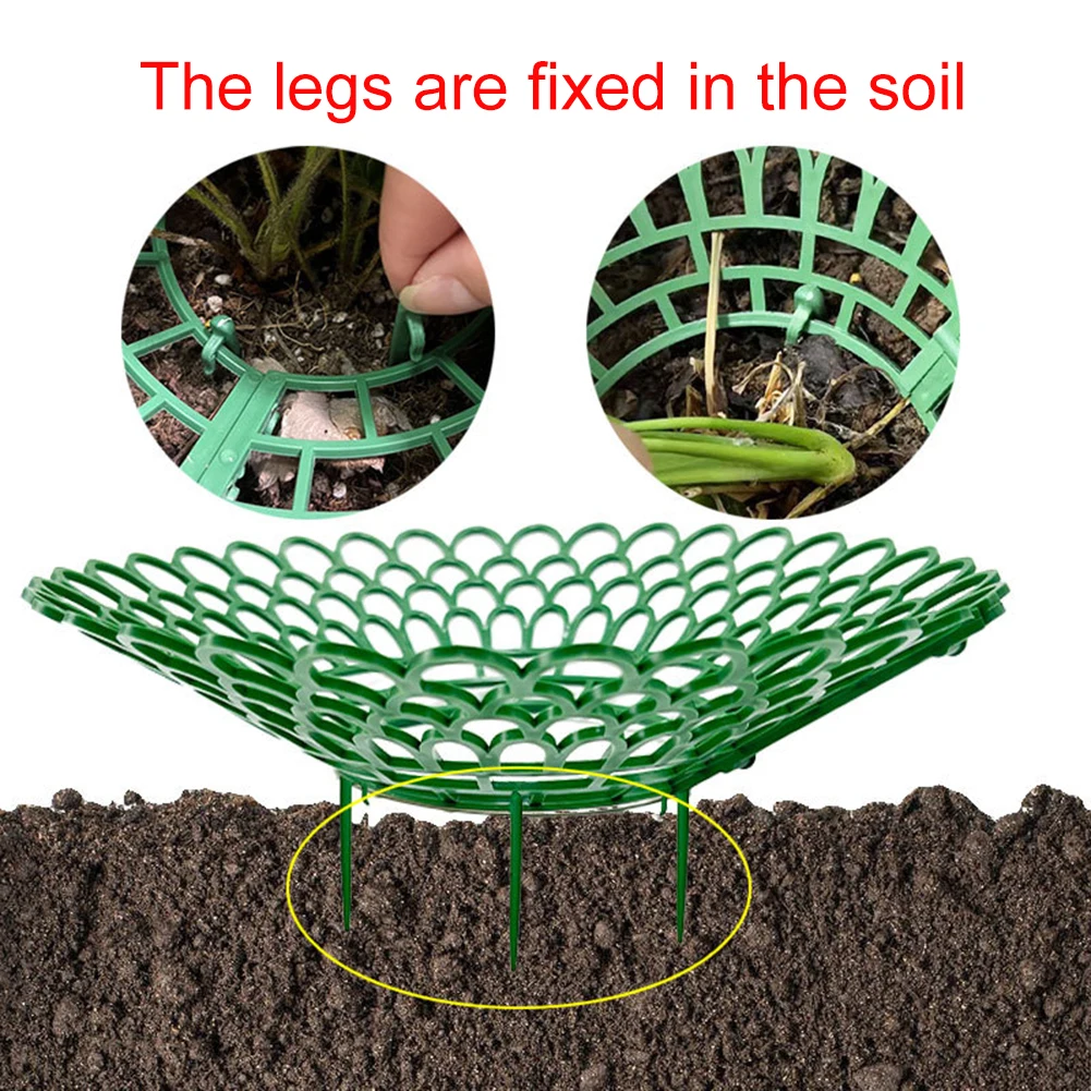 5/10PCS Plastic Plant Supports Plant Support Racks Gardening Strawberry Vegetable Growing Supports Keeping Plant Fruit Stand Rack Tools For Protecting Vines Avoid Ground