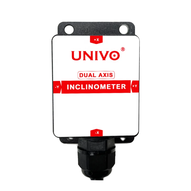 

UNIVO High precision and low cost universal industrial dual axis inclinometer digital inclination sensor RS232/RS485/TTL output