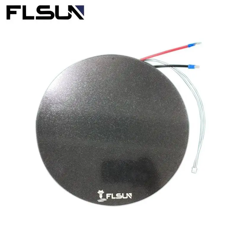 Flsun Qqs Pro Hot Bed Accessori Per Stampanti 3D 24V Heatbed Round Reticolo Platform 255Mm Carta Termica All'Ingrosso