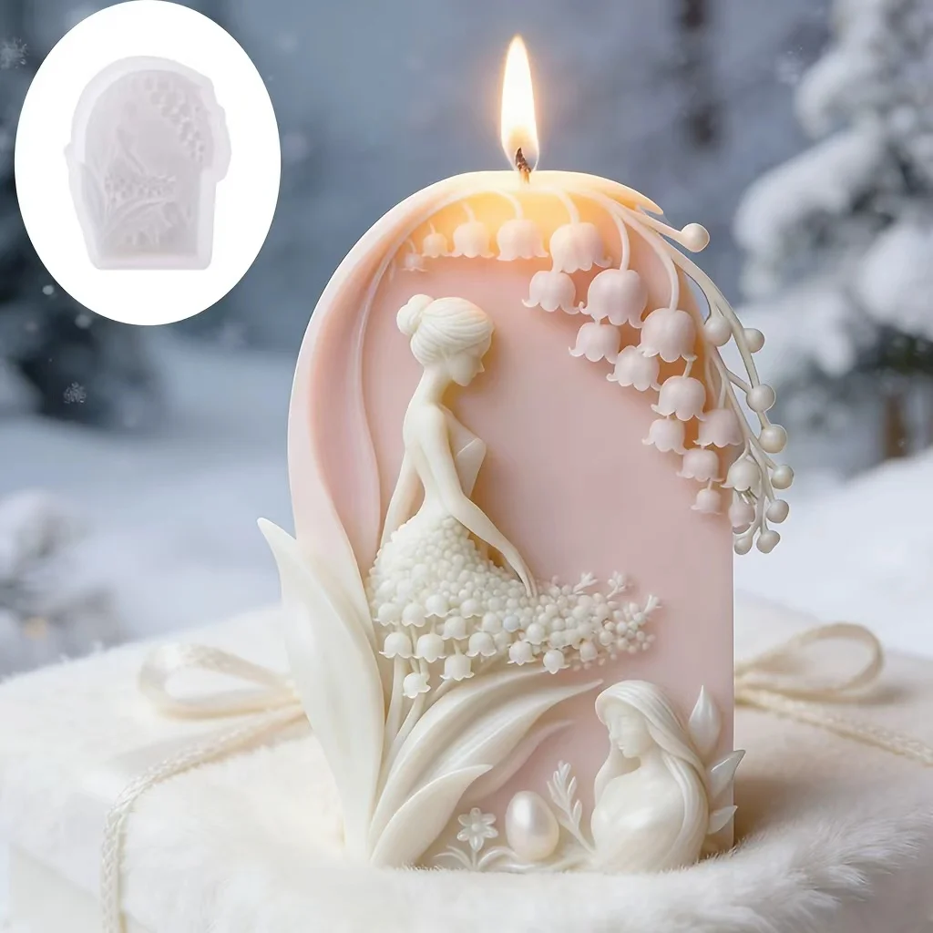 Angel Wings Candle Mold 3