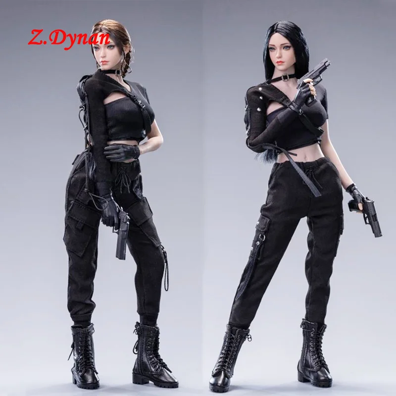

3STOYS 3S008 1/6 Cool Girl Functional Outfit Female collar trousers Model Fit 12'' TBLeague Big Bust Action Figure Body Dolls
