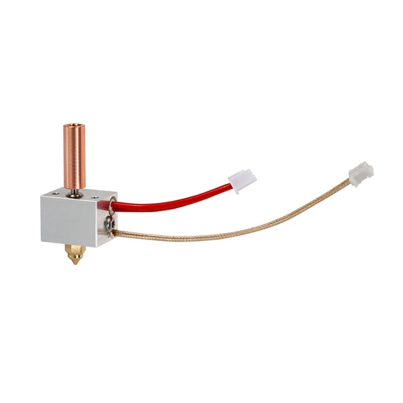 

Hotend Kit For Elegoo Neptune 4 For 3D Printer Copper Pipe Metal Heater Block Brass Nozzle Heating Rod Thermistor