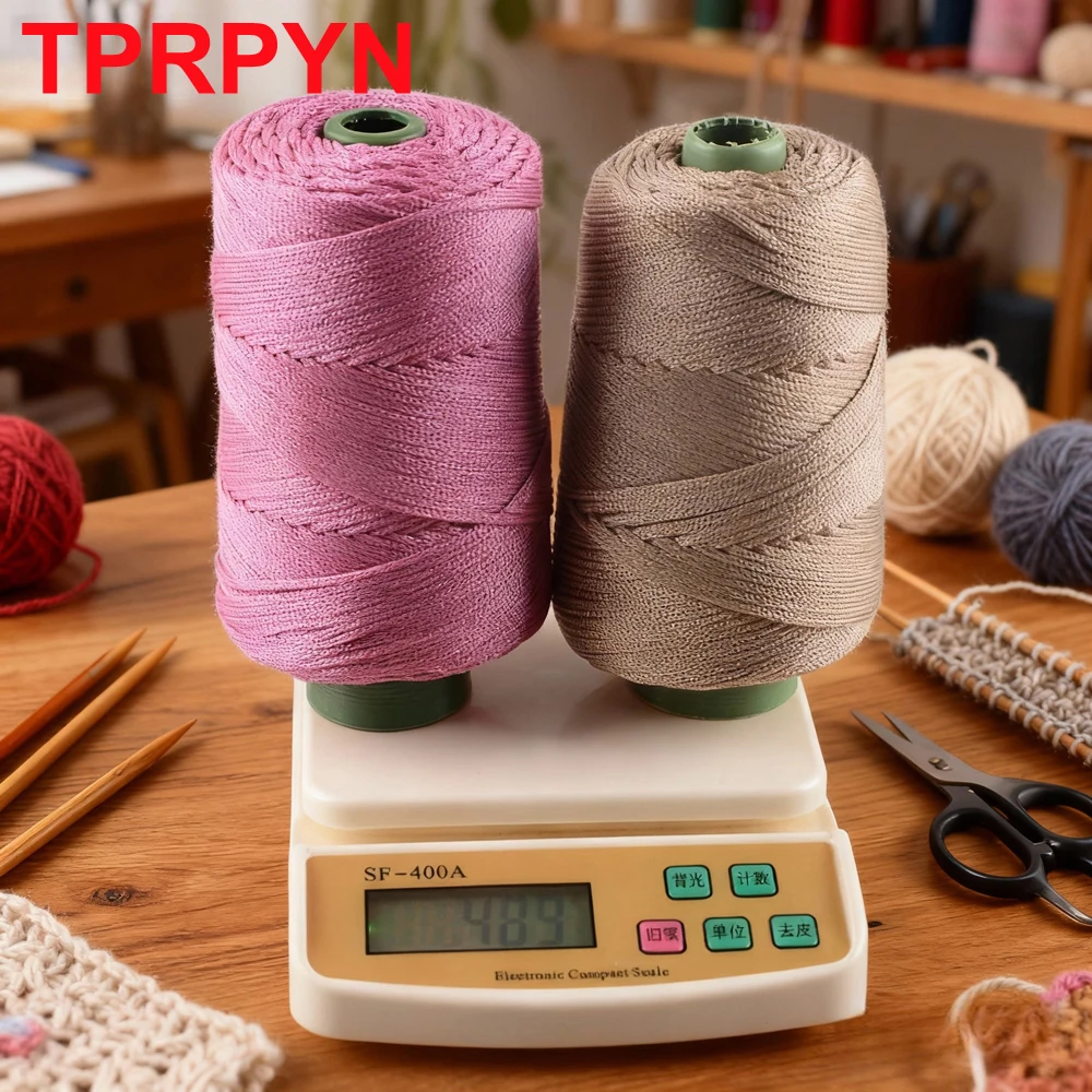 1Pc 230g 중공 크로 셰 뜨개질 원사 얼음 멋진 스레드 크로 셰 뜨개질 모자 가방 여름 태양 모자 얼음 로프 DIY 후크 라인 DIY 매트 쿠션
