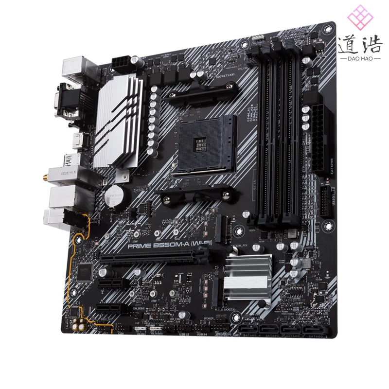 For PRIME B550M-A (WI-FI) Motherboard 128GB HDMI PCI-E4.0 M.2 Socket AM4 DDR4 Micro ATX B550 Mainboard 4 For PRIME B550M-A (WI-FI) Motherboard 128GB HDMI PCI-E4.0 M.2 Socket AM4 DDR4 Micro ATX B550 Mainboard - Image 2