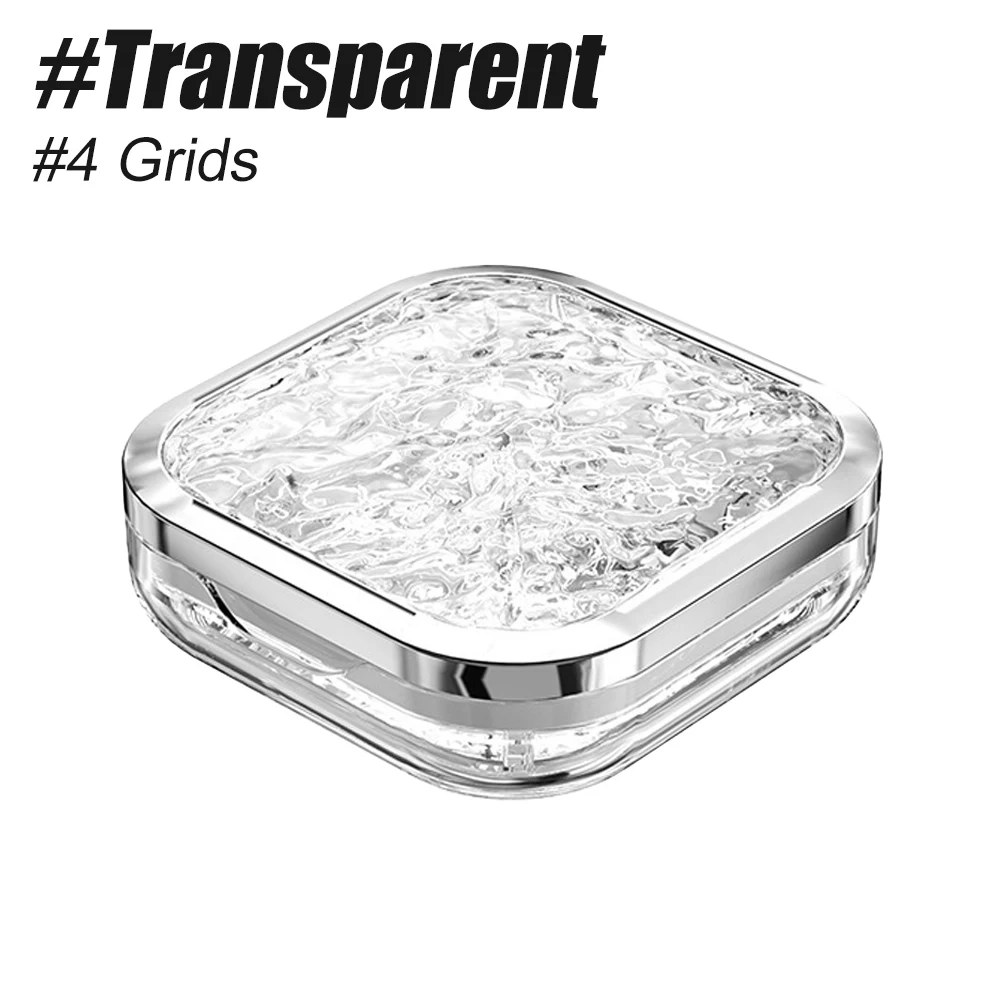 Travel-Ready Durable Watertight Pill Organizer with Multiple Compartments