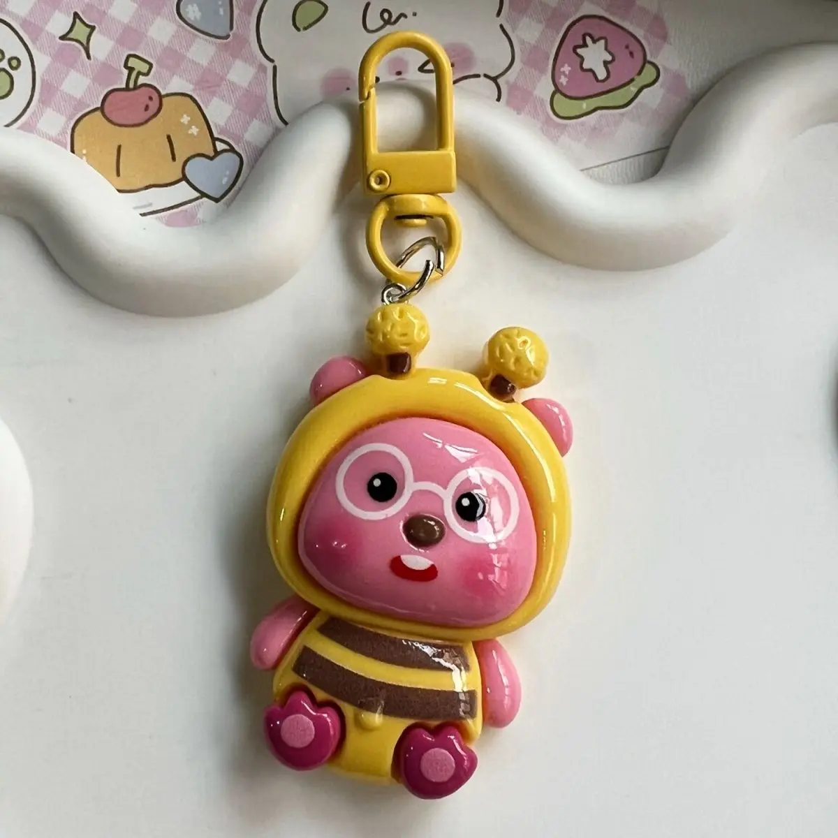 【ZANMANG LOOPY】ジャンマンルピー★Figure keyring [2Type] ZANMANG LOOPY Figure keyring A type Goodnight-Loopy/korea | eBay