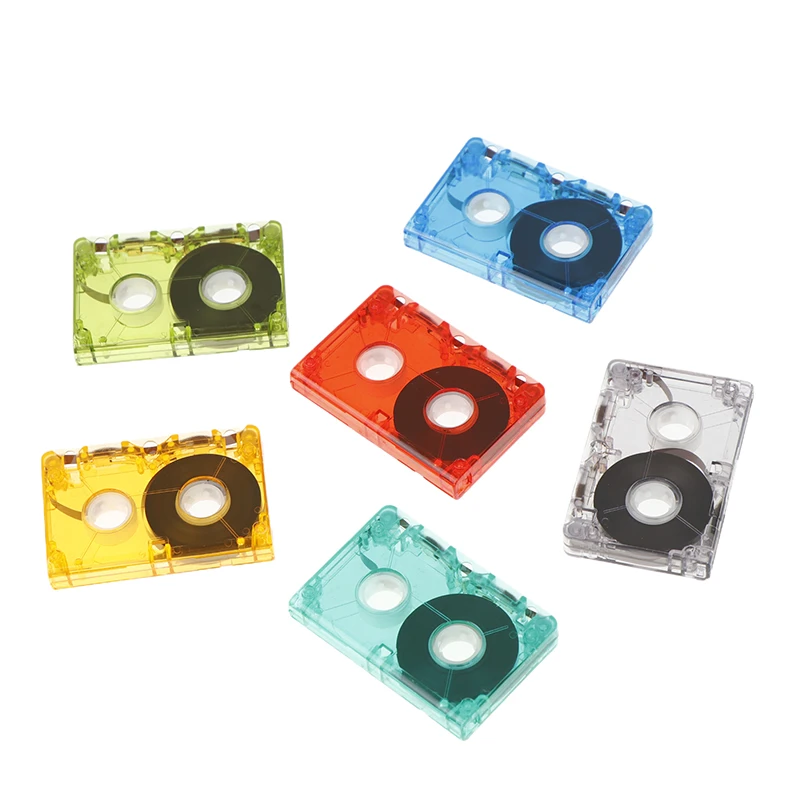 5*3.4CM Standard Cassette Blank Tape Player Empty 60 Minutes Magnetic Audio Tape Recording for Speech Music Recording Audio Tape Recorder