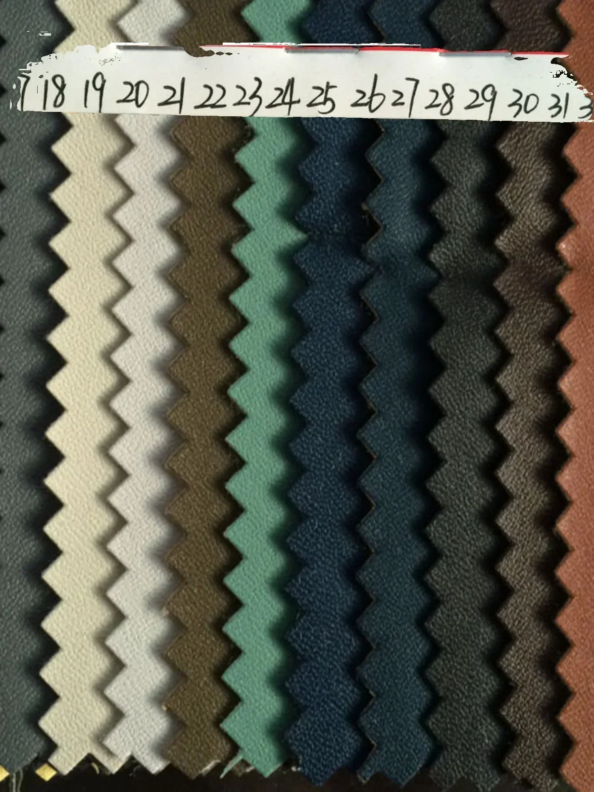 Stretch Faux Leather Fabric 6