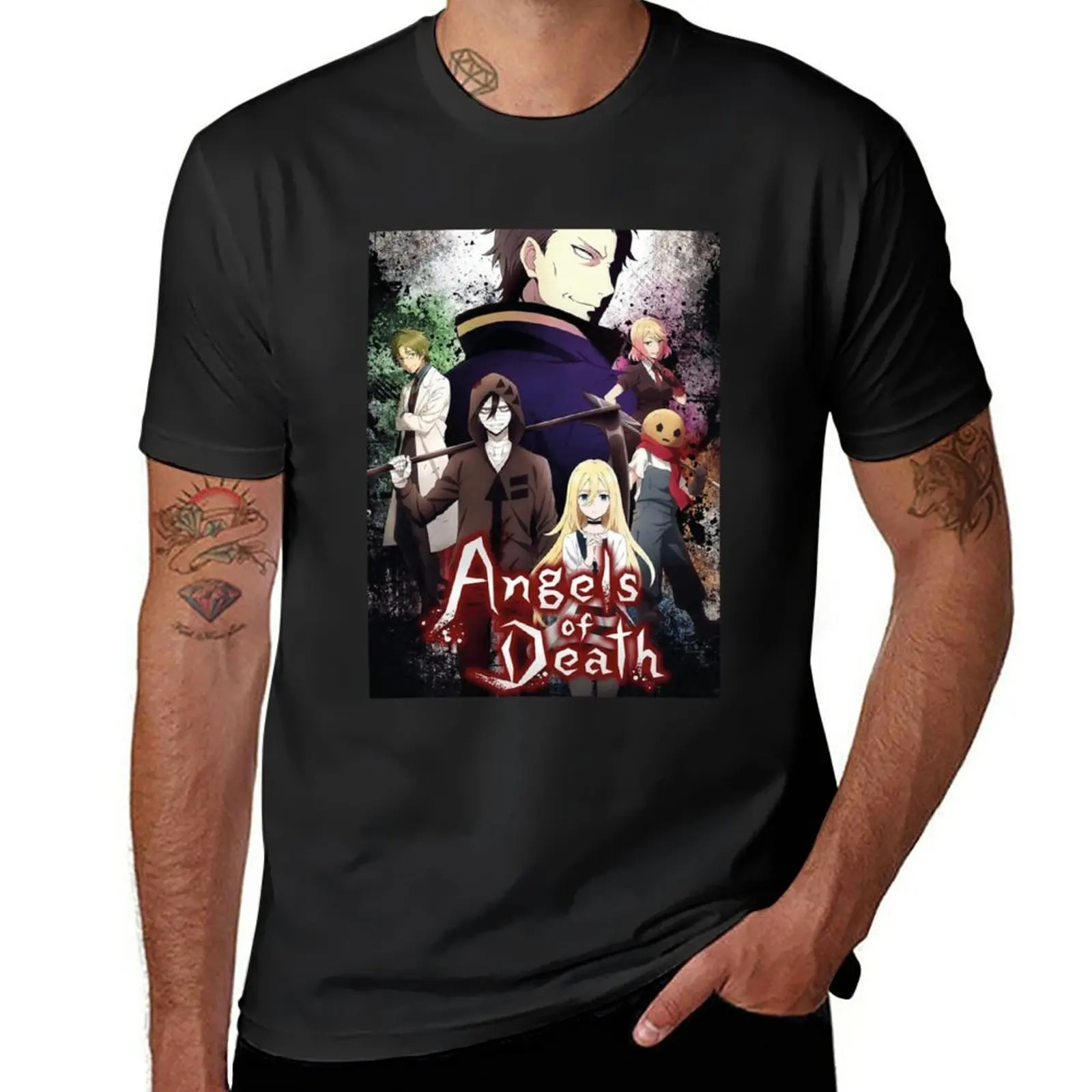 

Angels of Death | Anime T-Shirt funnys summer clothes korean fashion fitted t shirts for men